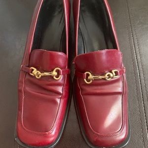 🐸Coach loafers leather shoes 7.5